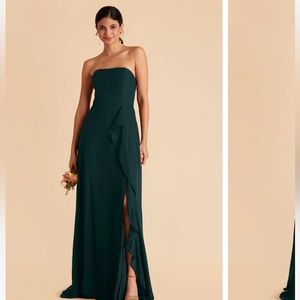 Winnie convertible dress - size XL fits like L chiffon emerald